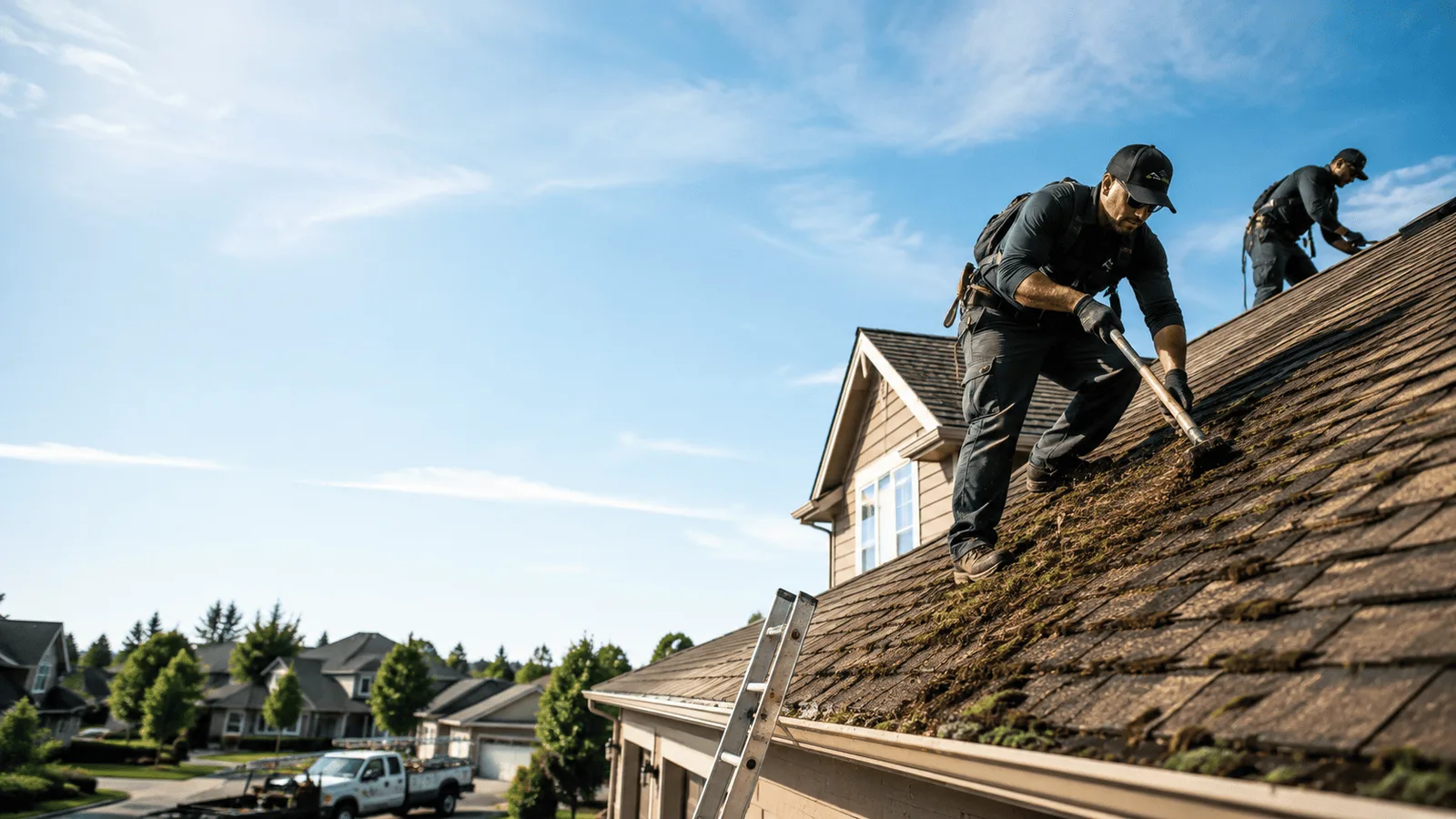 Roof Moss Removal in Trinway, OH near me